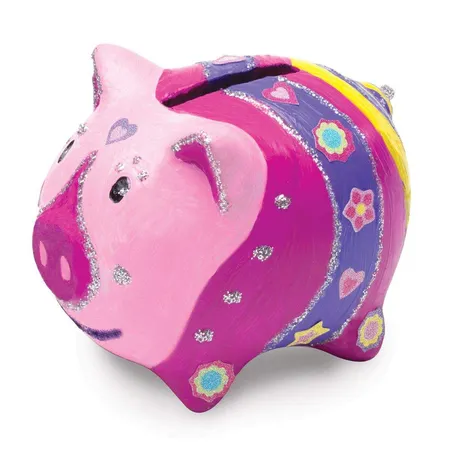 Melissa & Doug Sparschwein zum selbst dekorieren