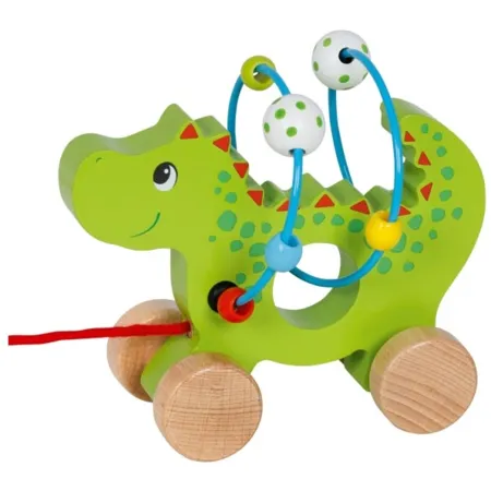 goki Ziehtier mit Motorikschleife Drache