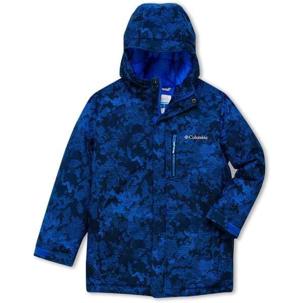 Veste de ski COLUMBIA ALPINE FREE FALL II JACKET JR SUPER BLUE CAMO