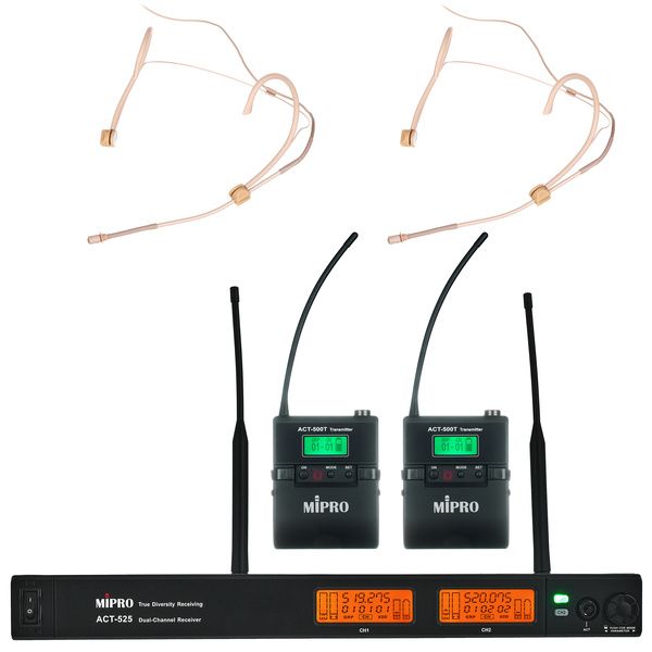 Mipro ACT-525/MU-55HNS 518-542 MHz