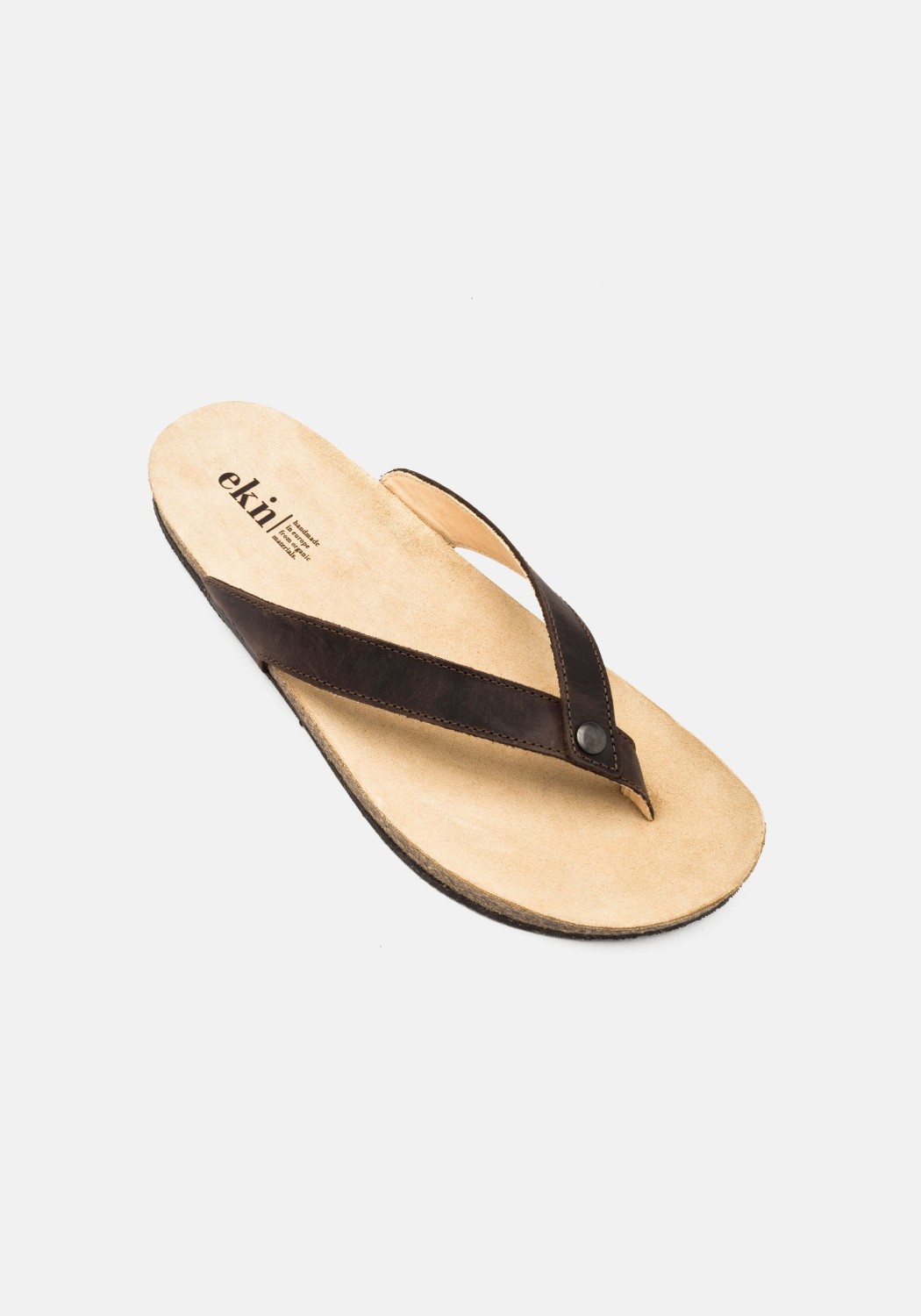 ekn footwear Sandale Sandal Brown Leather
