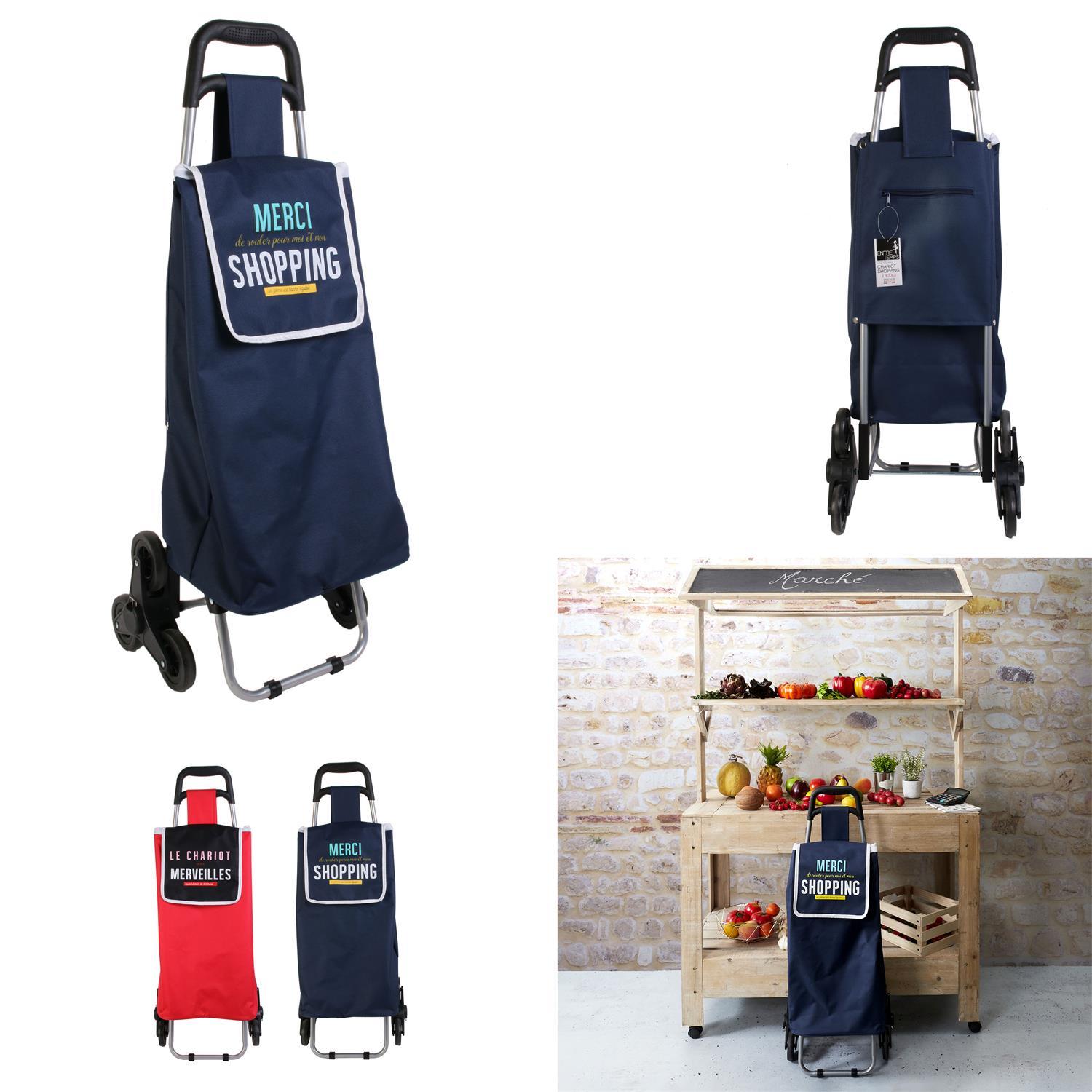 CHARIOT 6 ROUES POLYESTER