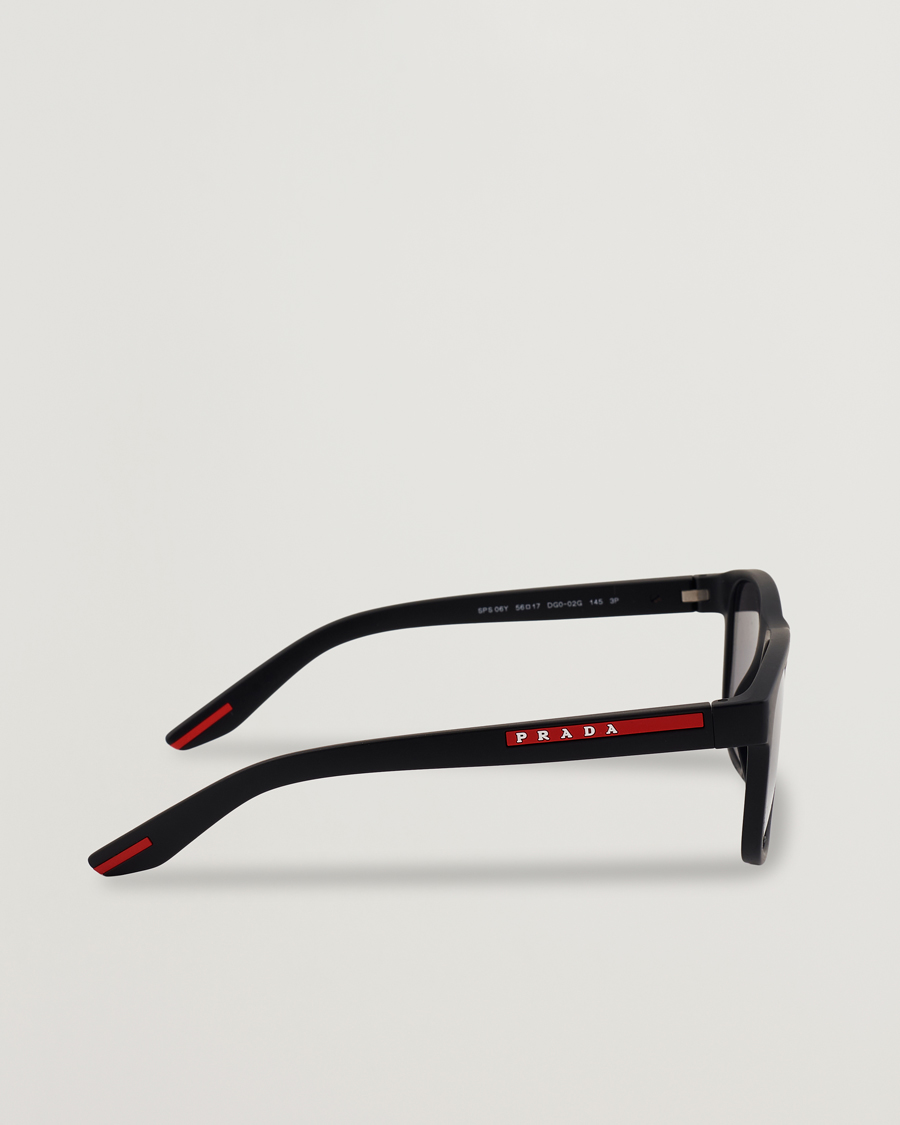 Prada Linea Rossa 0PS 06YS Polarized Sunglasses Black