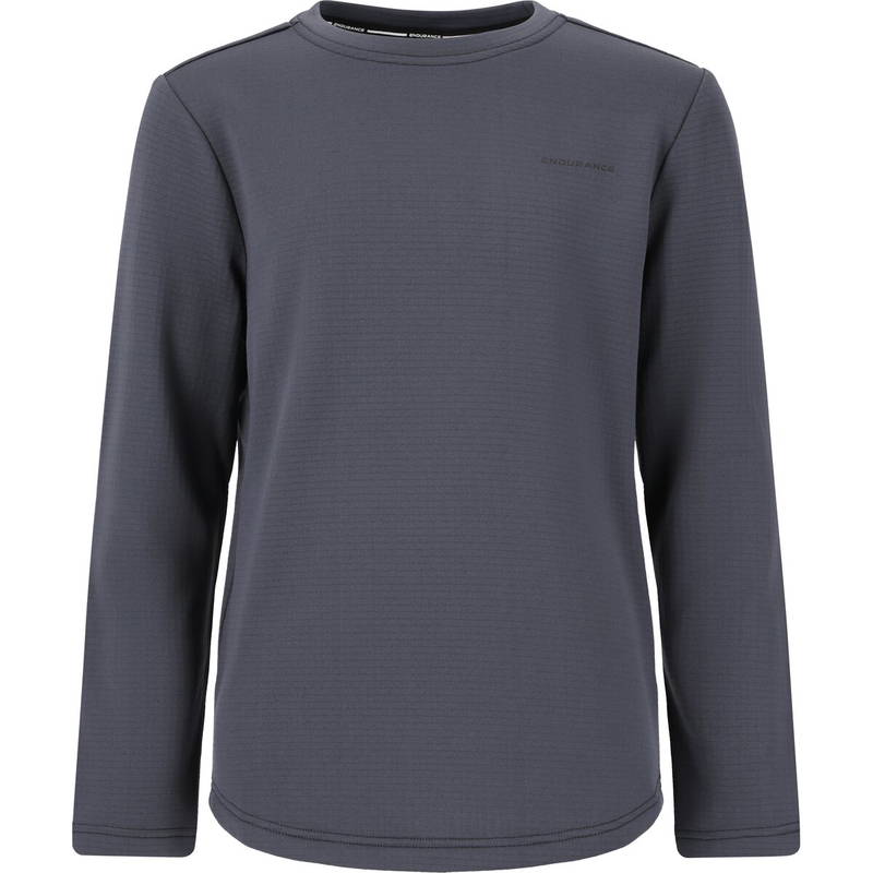 Endurance Eally Waffle Langærmet Løbe T-shirt Børn