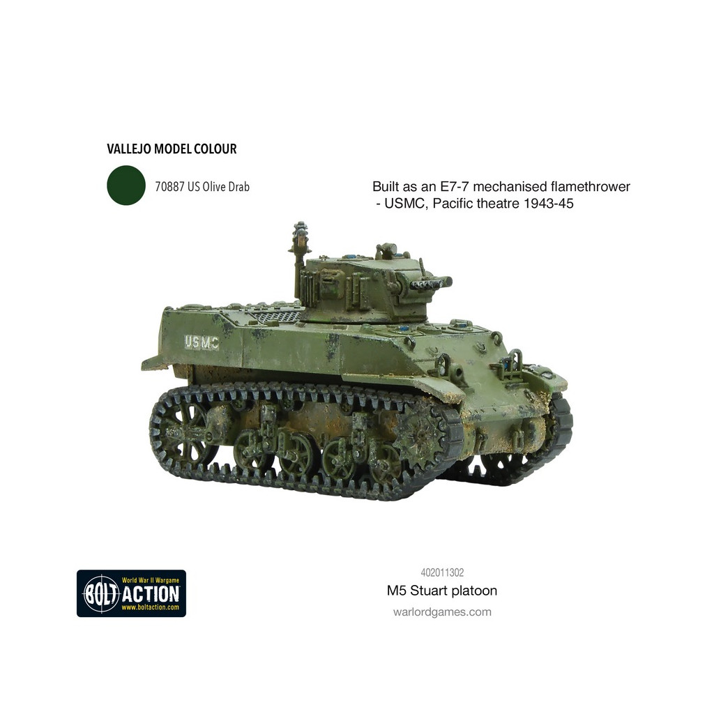 Bolt Action - M5 Stuart