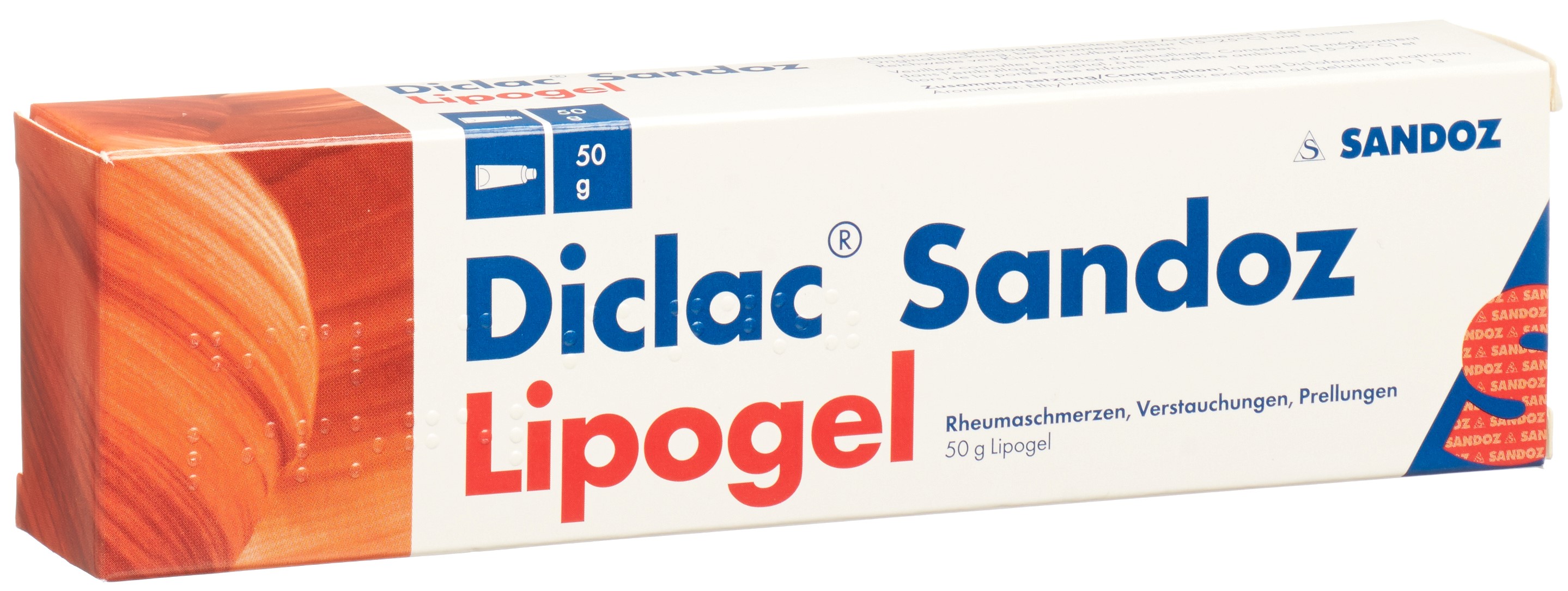 DICLAC Sandoz 10 mg/g<br>50 g, Tube, Gel
