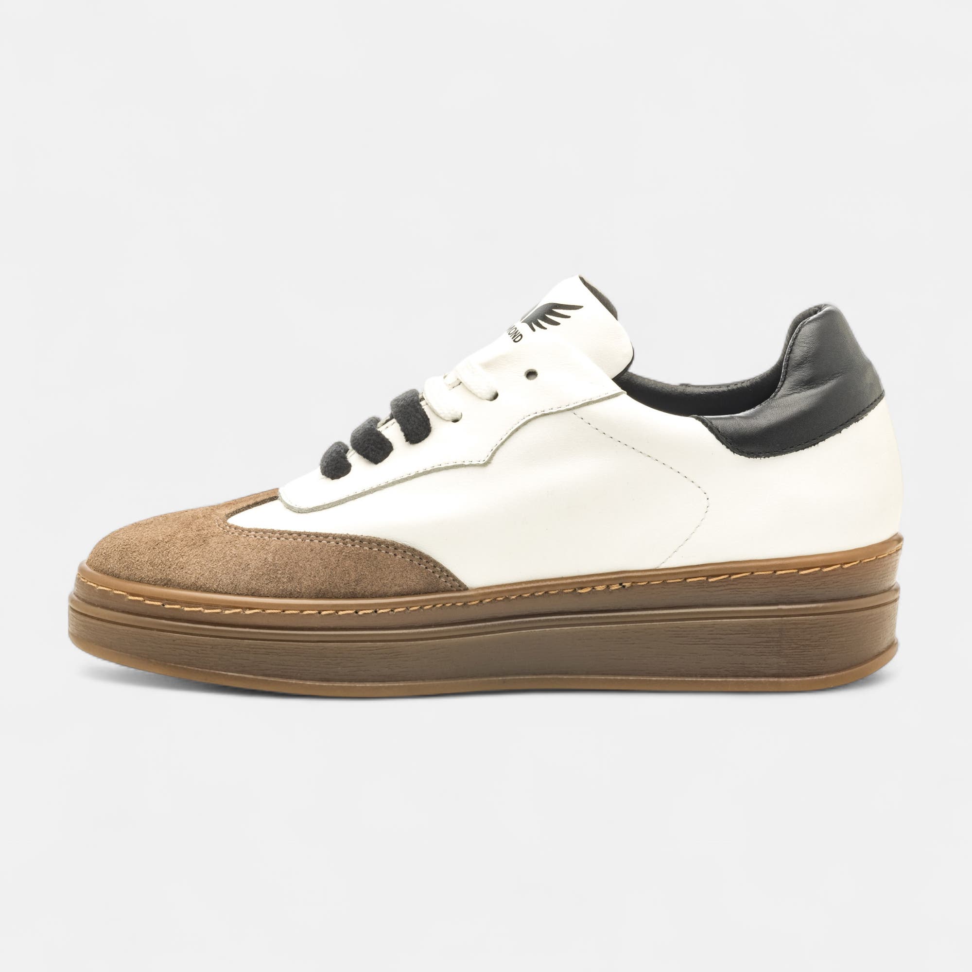 Baskets basses Femme en cuir blanc
