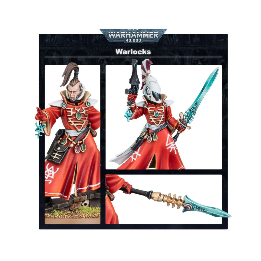 W40K : Aeldari - Craftworld Warlocks