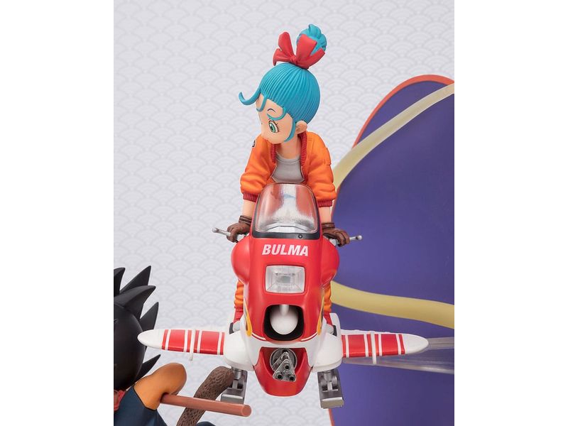 Tamashii Nations Figur Dragon Ball Son Goku & Bulma Sammelfigur aus dem Dragon Ball-Universum