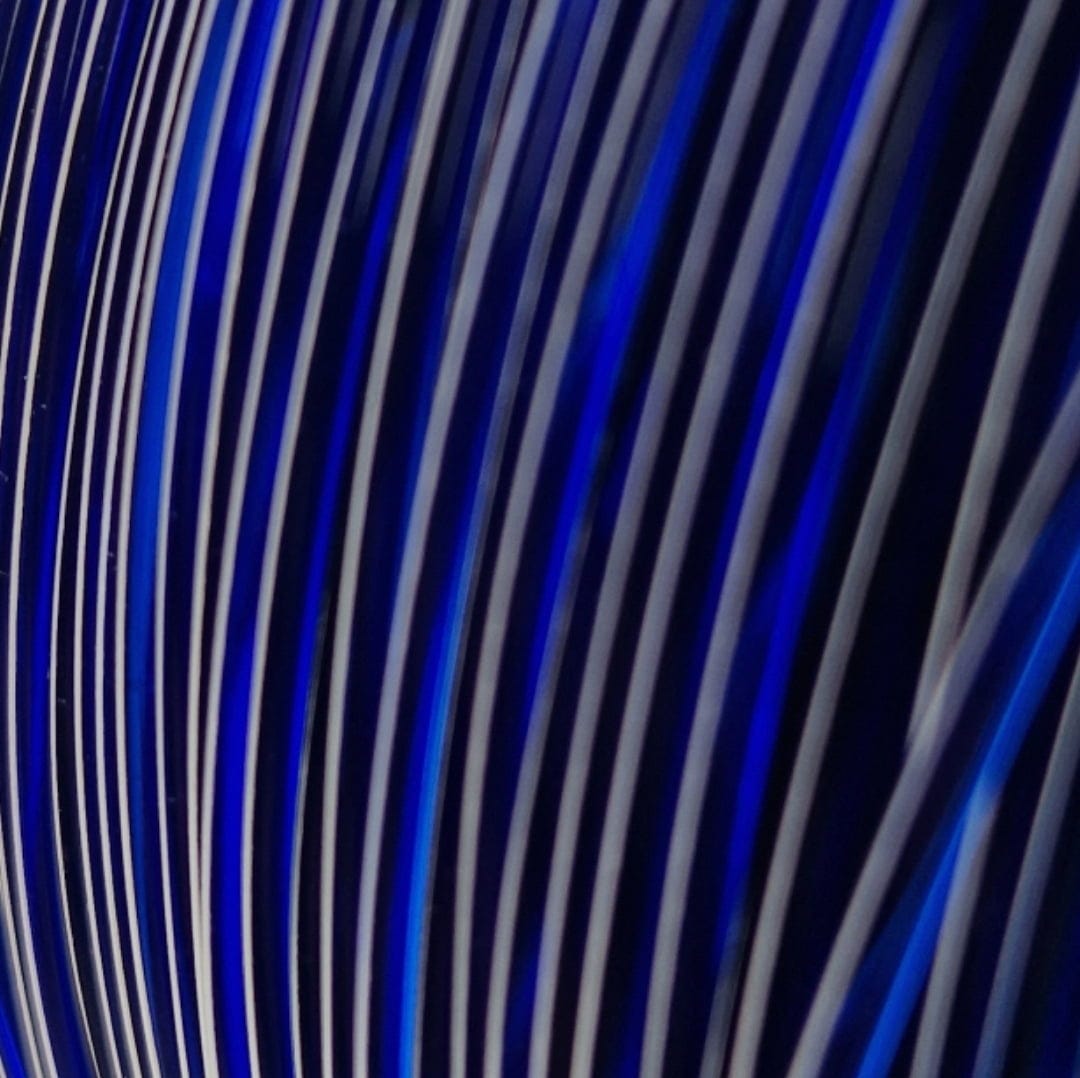 Nobufil  PCTG Candy Blue, 1,75 mm / 1000 g    Schlagfestes PCTG Filament aus recycelten Kunststoffen
