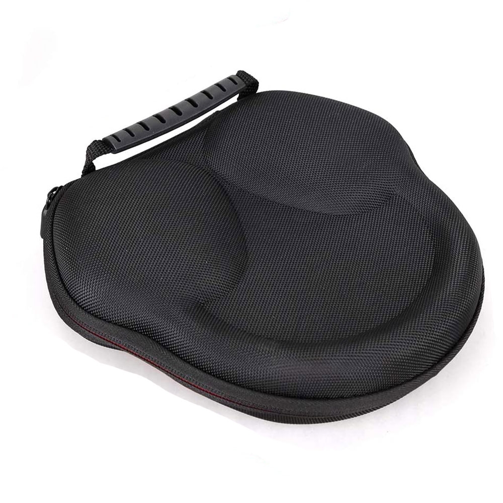 AirPods Max EVA Kunststoff Schutztasche Hartschale mit Tragegriff - Schwarz