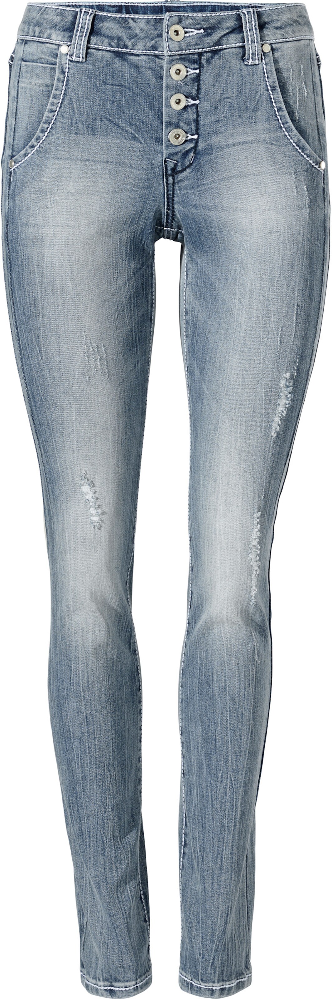 heine Boyfriend-Jeans in bleached