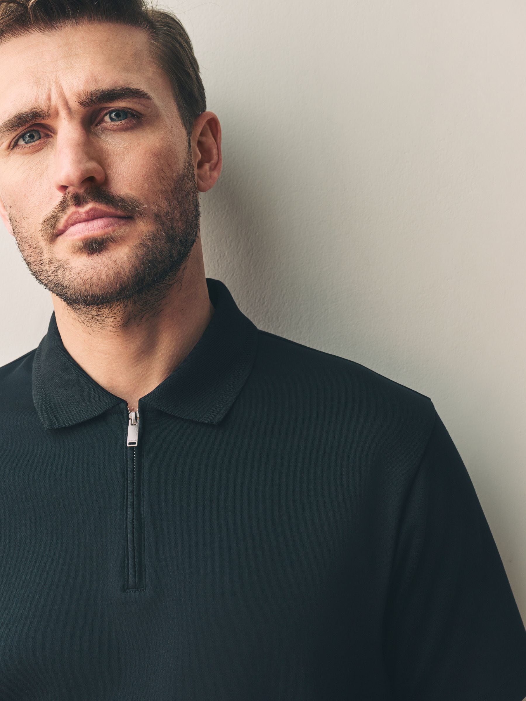 Zwart - Signature Supima® Heavyweight Polo Shirt