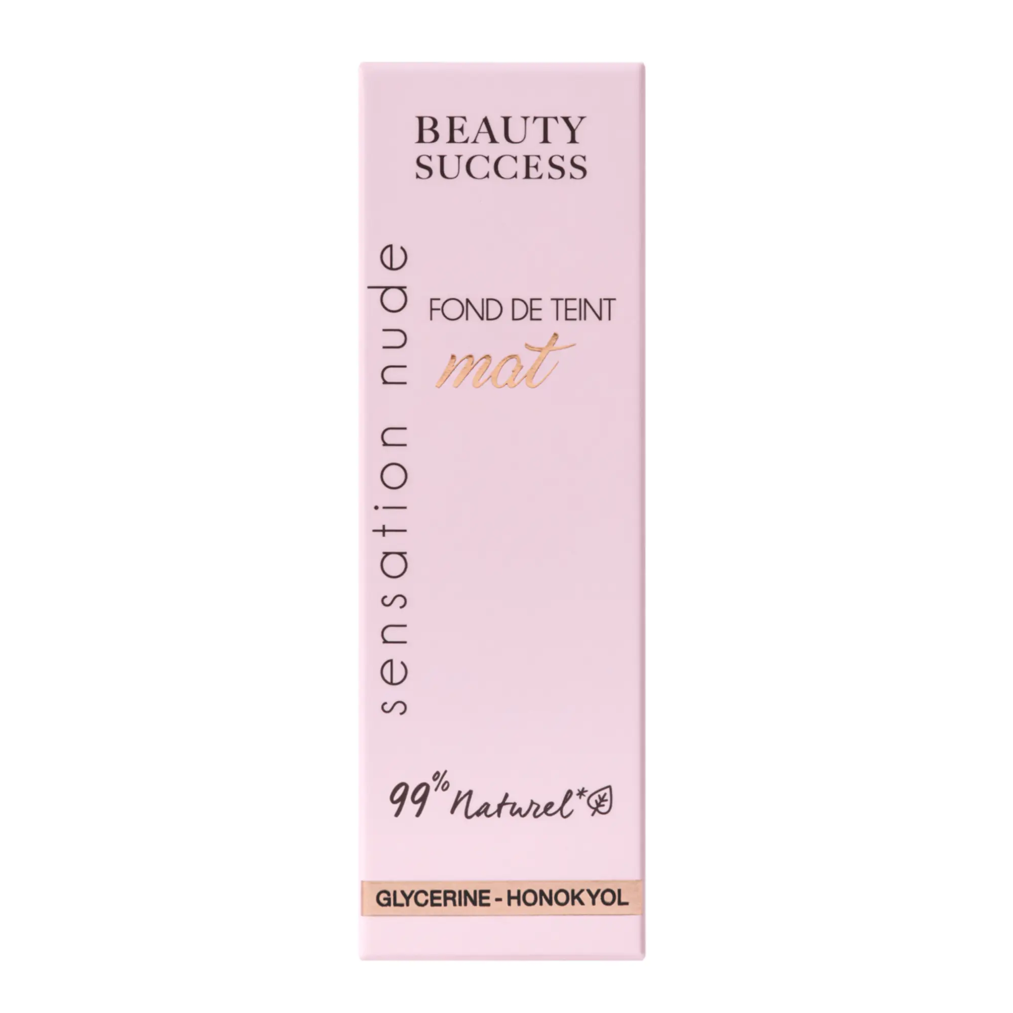 Beauty Success - Sensation Nude Mat Fond de Teint Liquide- Fond de Teint