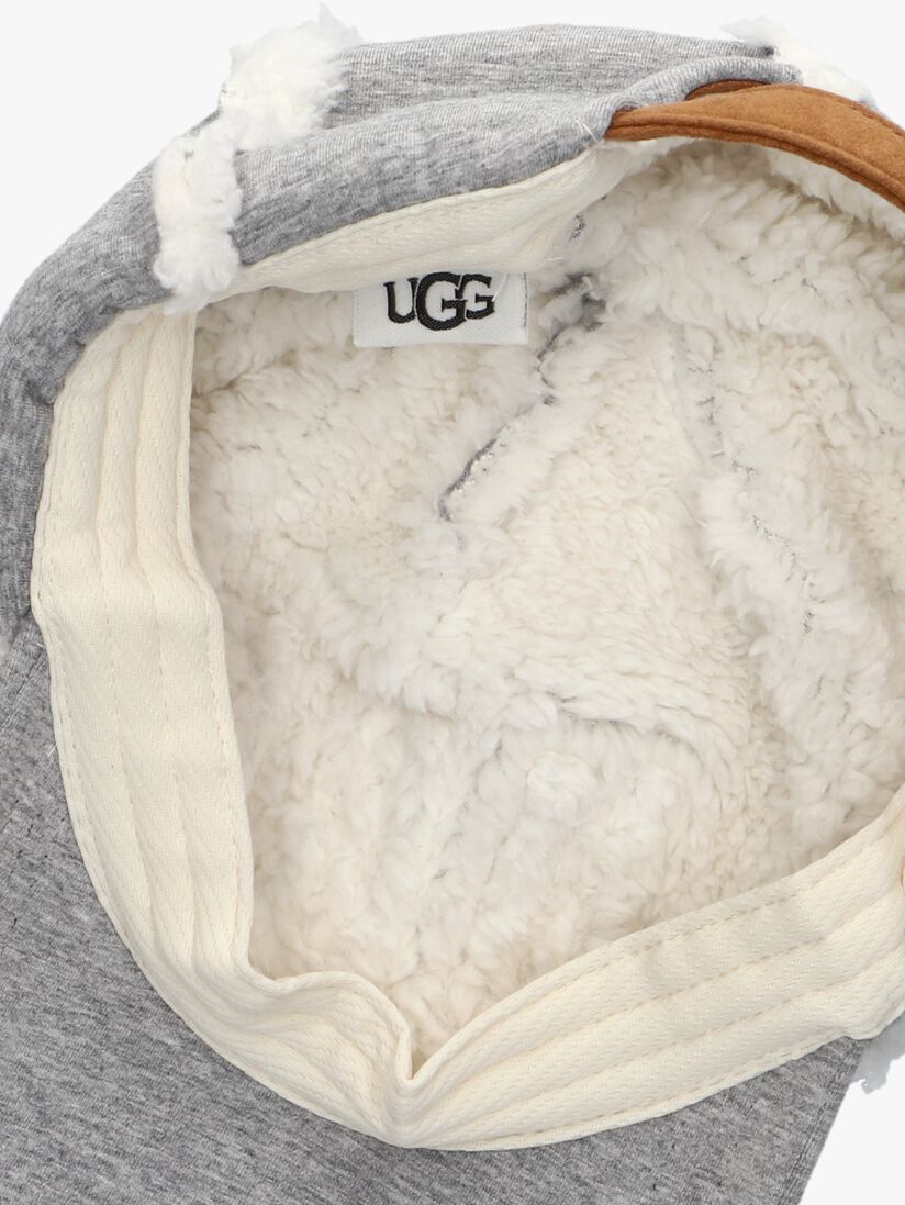 UGG grijze ugg pet bondfed fleece baseball cap