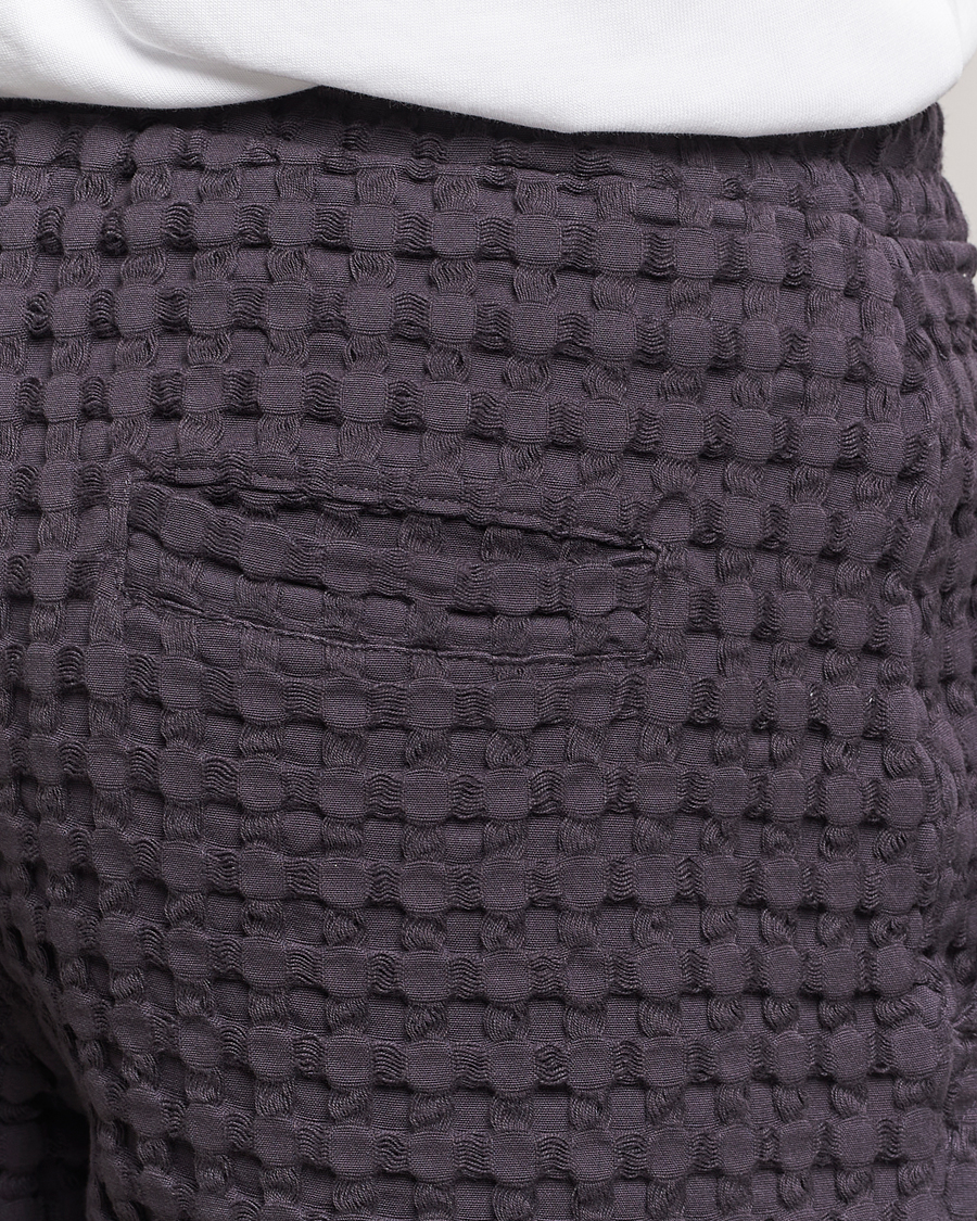 OAS Porto Waffle Shorts Nearly Black