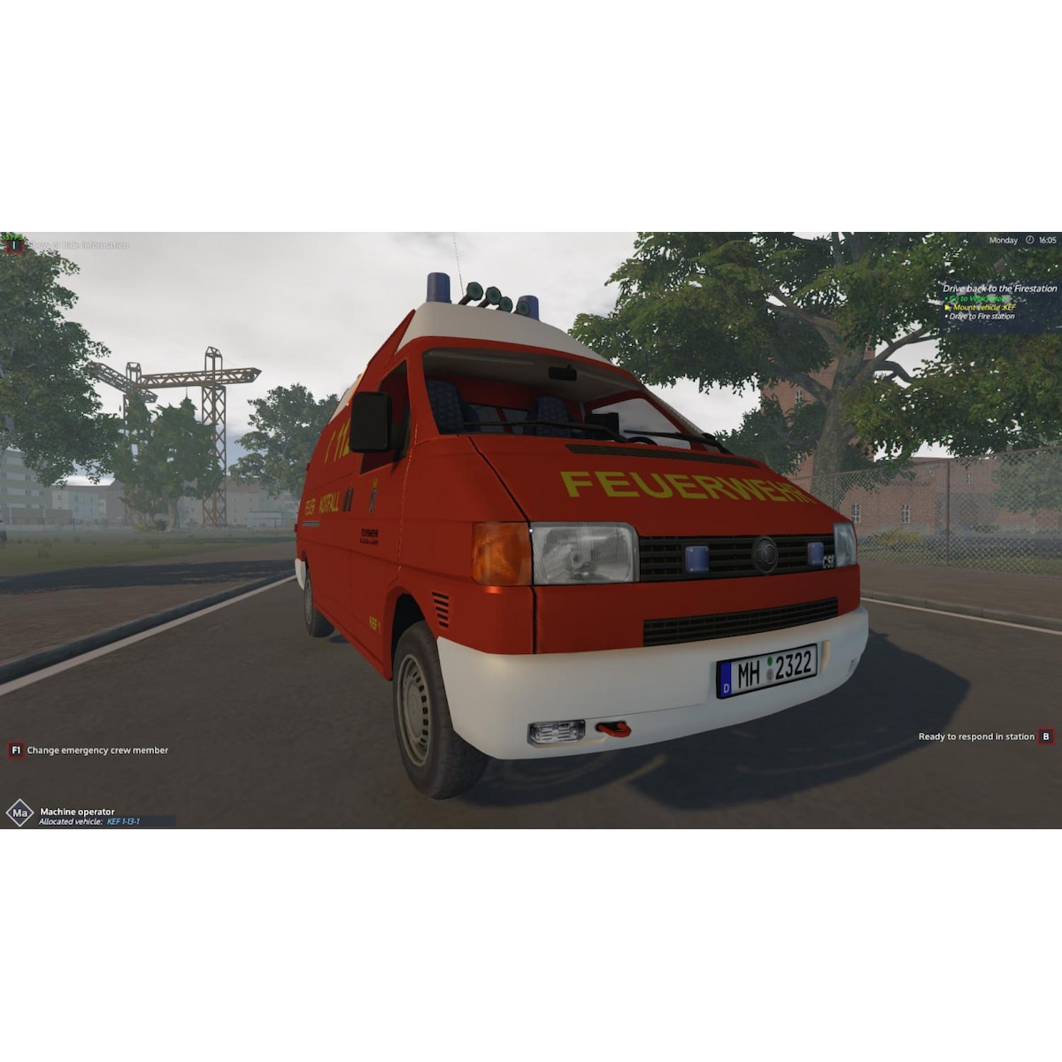 Emergency Call 112 Add-on KEF - The minor operations vehicle - PC Wind