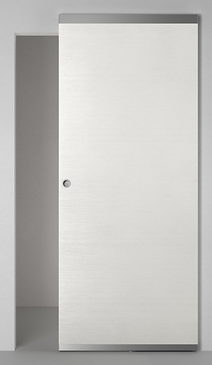 Porte coulissante Summa blanchi H.204 x l.73 cm