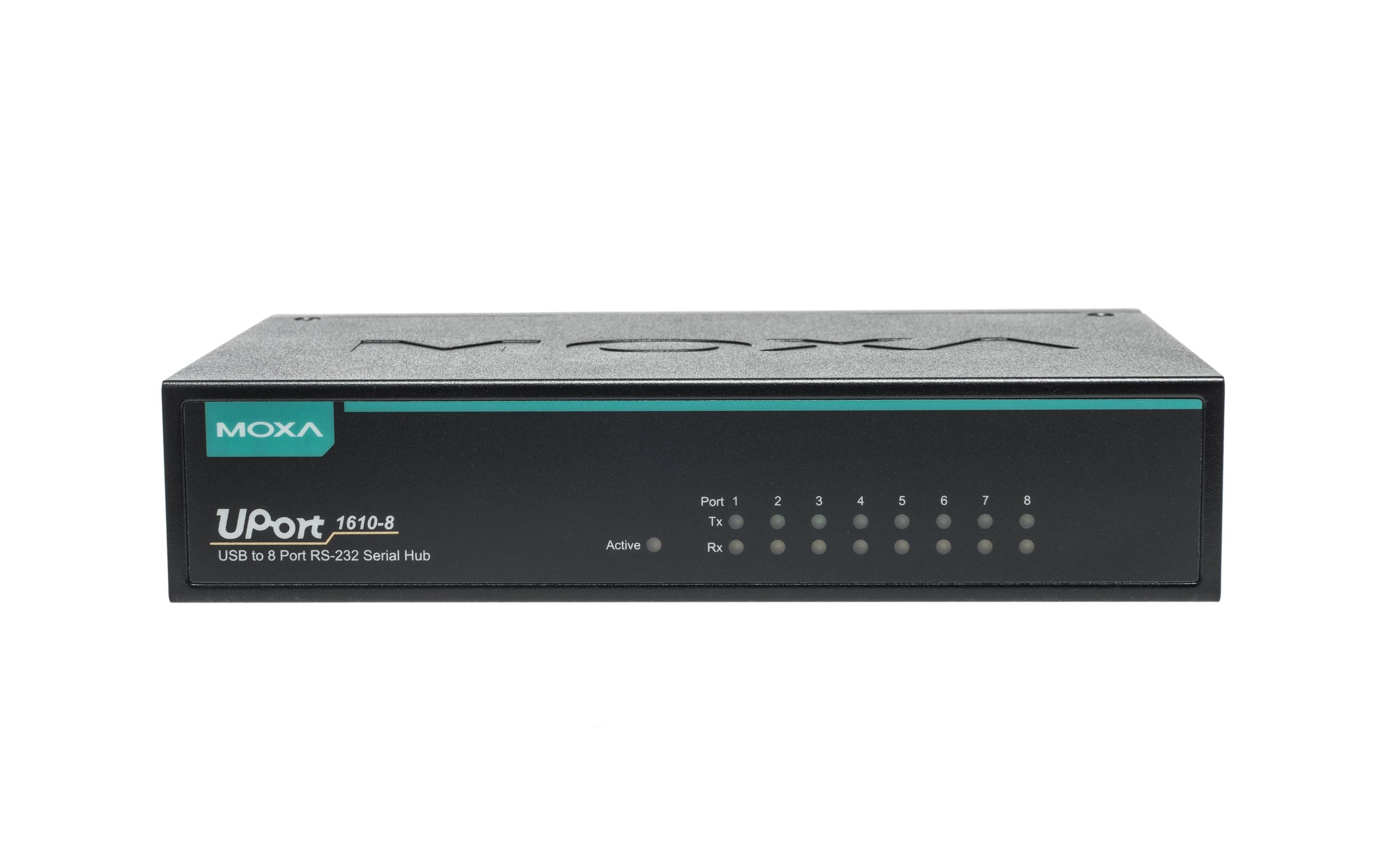 Schnittstellenkonverter UPort 1610-8<br>USB-zu-Seriell-Konverter mit 8 Ports
