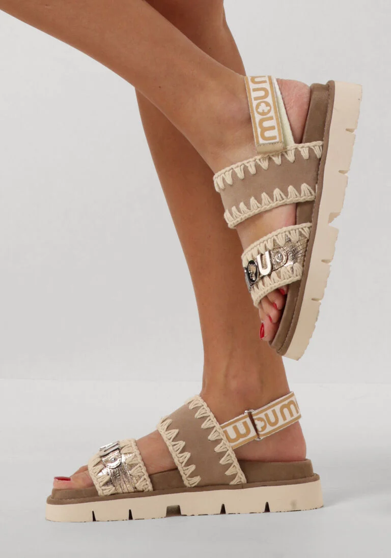 MOU beige mou sandalen new bio sandal