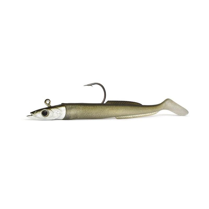 Leurre Souple Armé Hyperlastics Sandyll 4.5' Natural Jighead - 12.4Cm