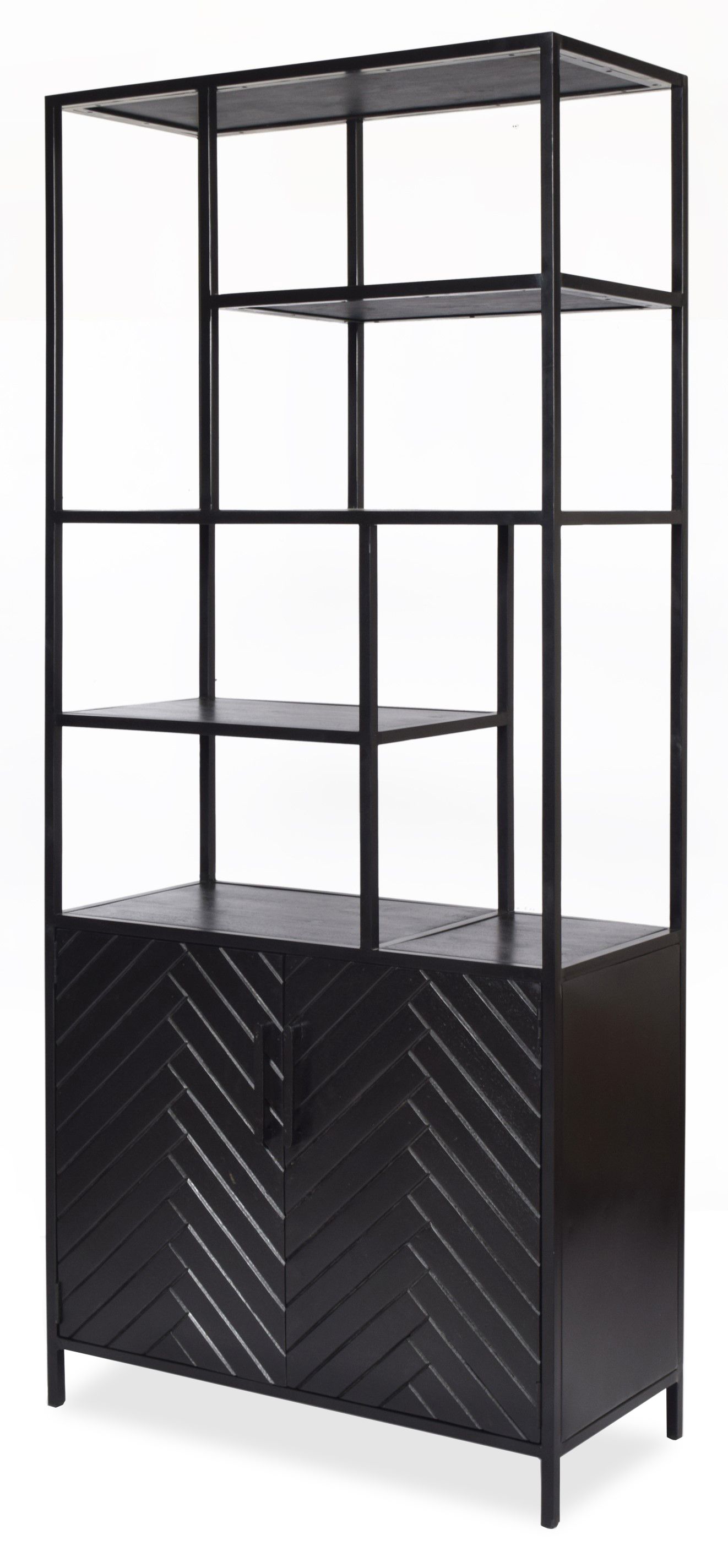 Boekenkast York B90 x D40 x H210 cm