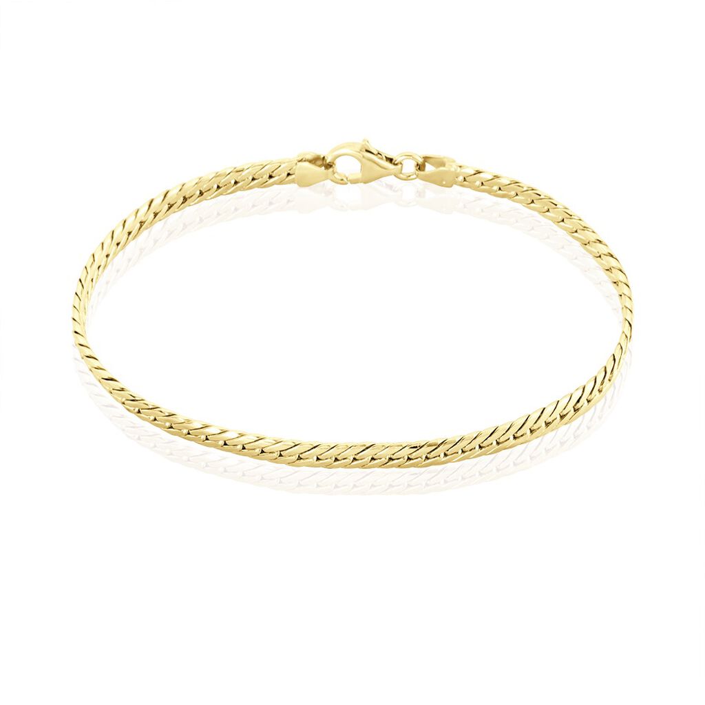 Bracelet Or Jaune Izel Maille Anglaise