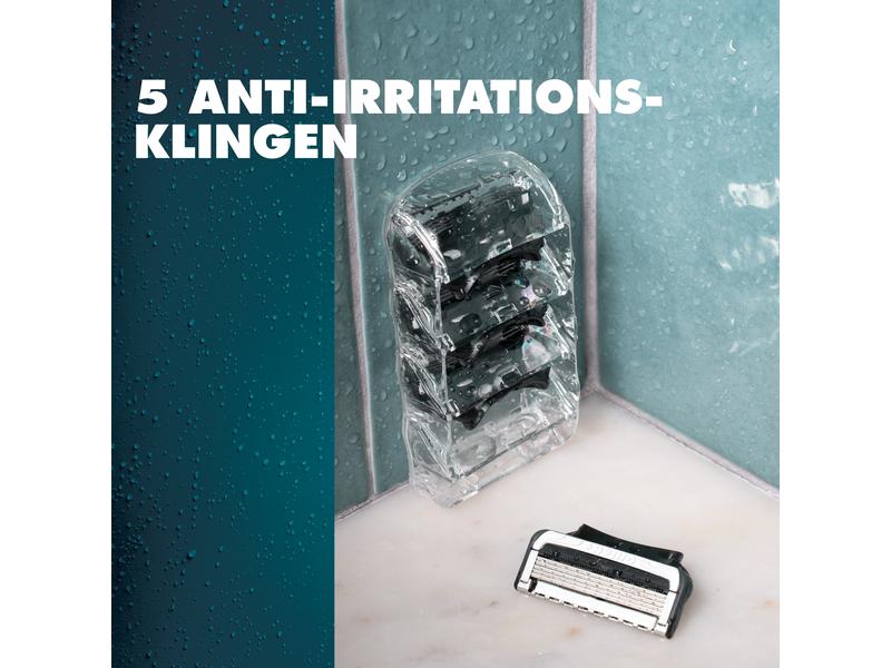 Gillette Rasierklingen Intimate 6 Stück Rasierklingen mit verbesserten Gleitstreifen für eine sanfte und einfache Anwendung