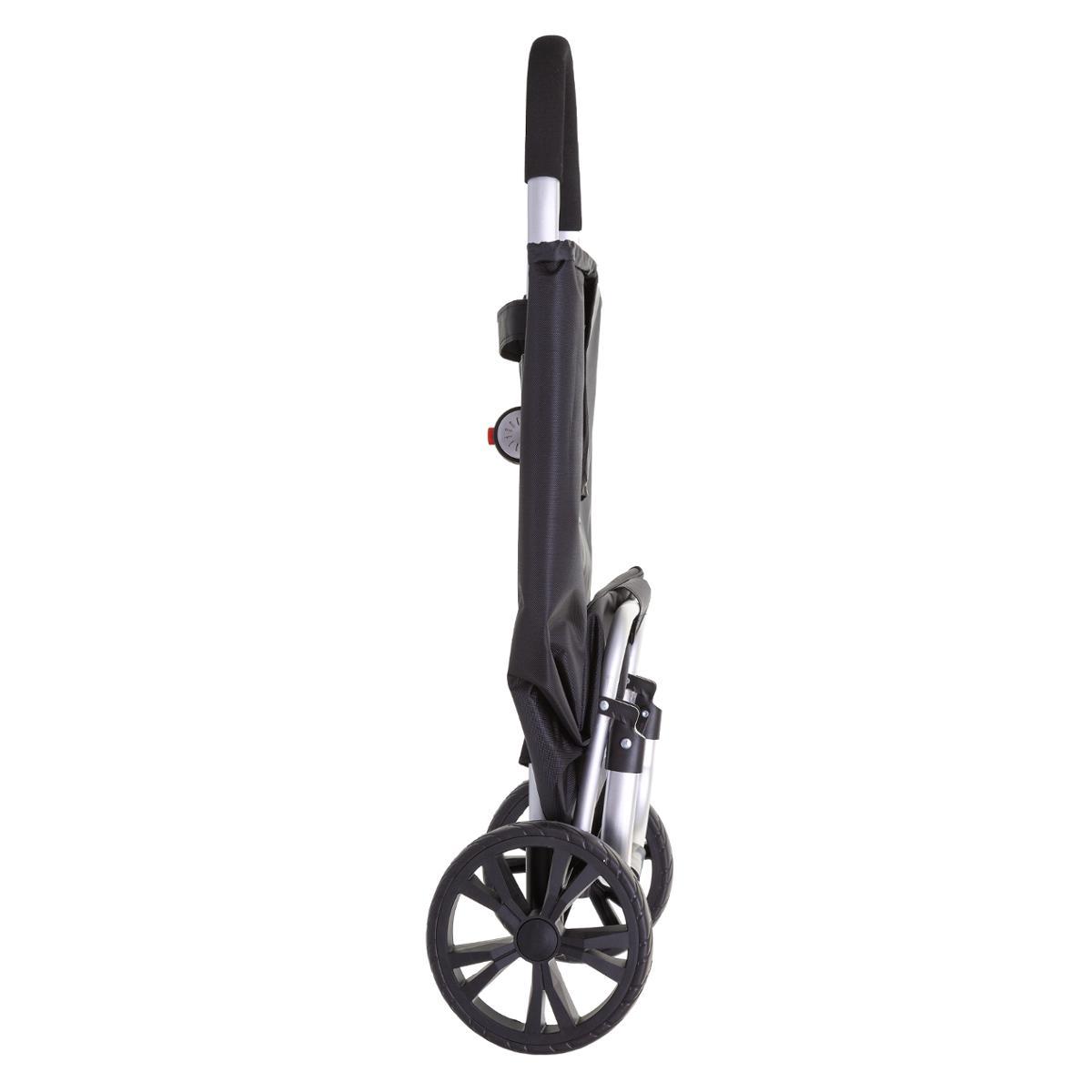 CHARIOT PLIANT 2 ROUES ALUMINIUM NOIR