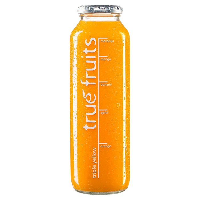 TRUE FRUITS Smoothie 250 ml, Yellow