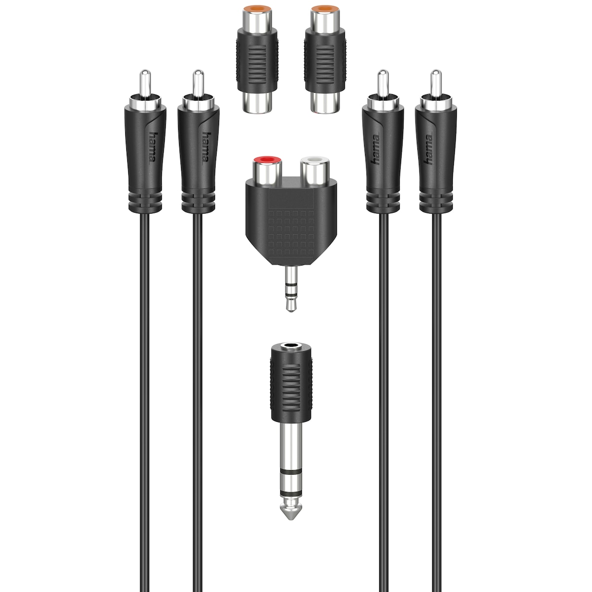 Hama RCA lydtilkoblingssett (2,5 m)