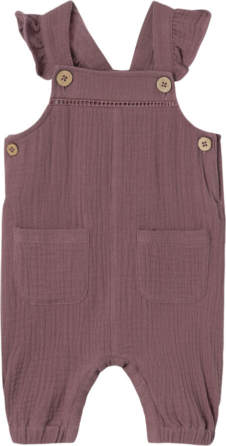 Lil' Atelier NBFOBINA LOOSE OVERALL LIL Rose brown