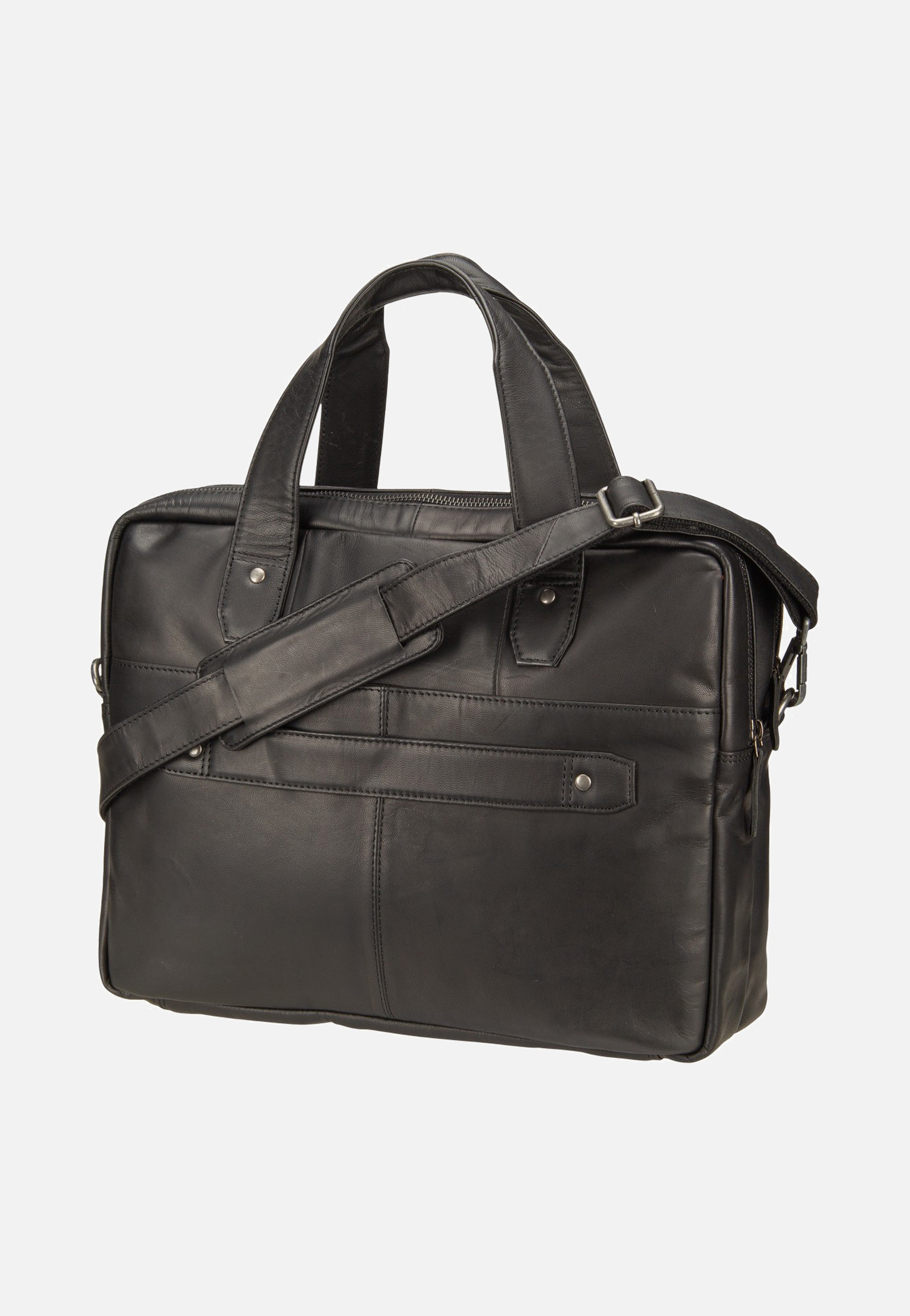 Fiorentina Business Mappe Black - Aktentasche