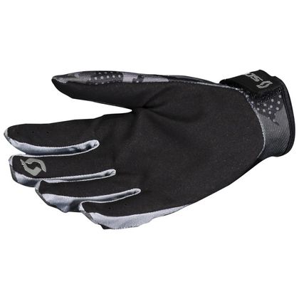 Gants cross Scott 350 CAMO - NOIR/GRIS 2022 - Noir / Gris
