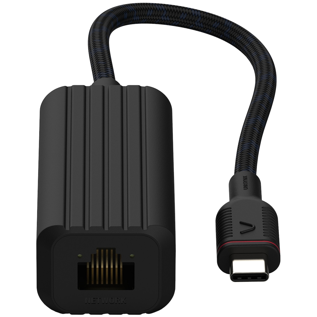 Unisynk USB-C til Ethernet adapter 10379 (sort)