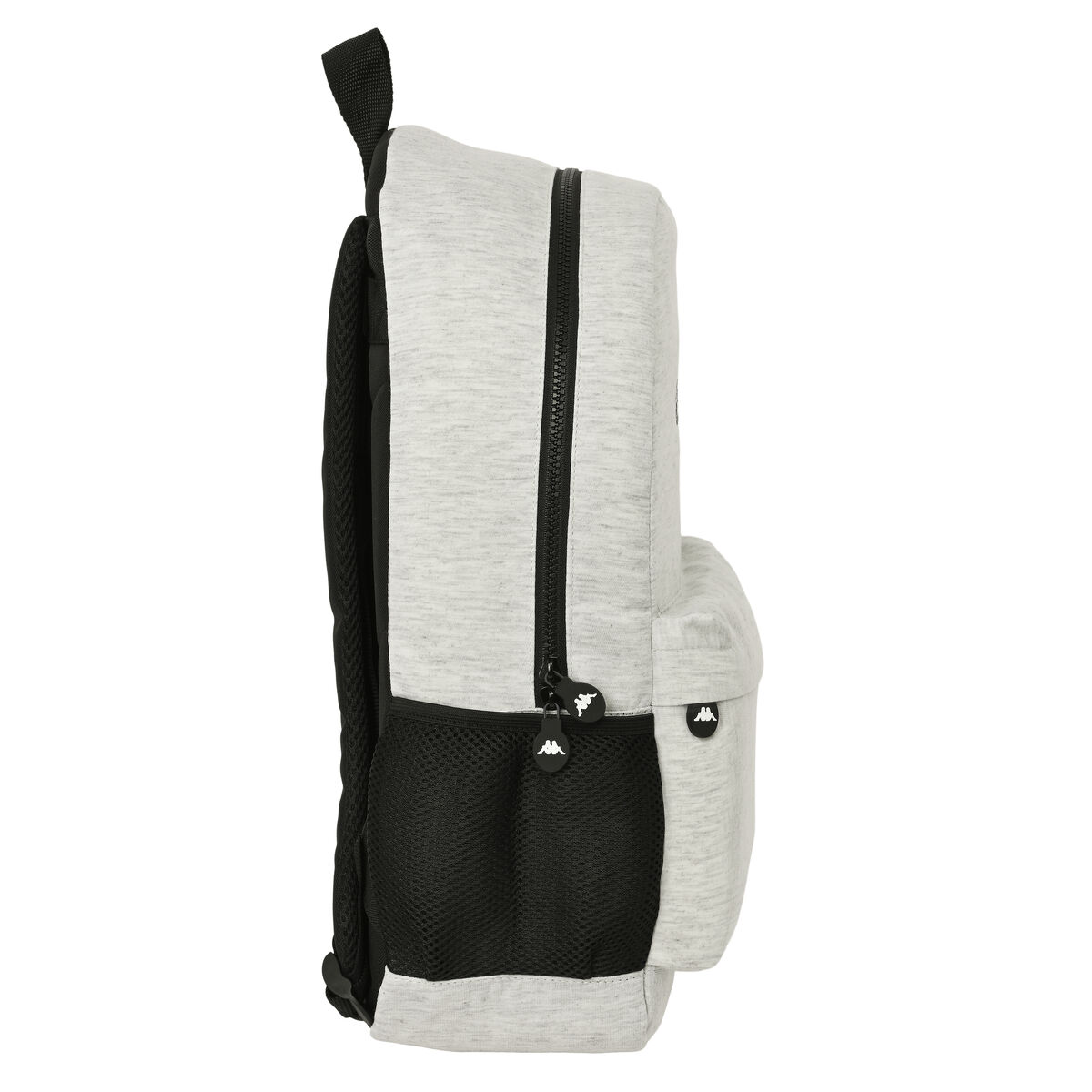 Mochila Escolar Kappa Malha Cinza