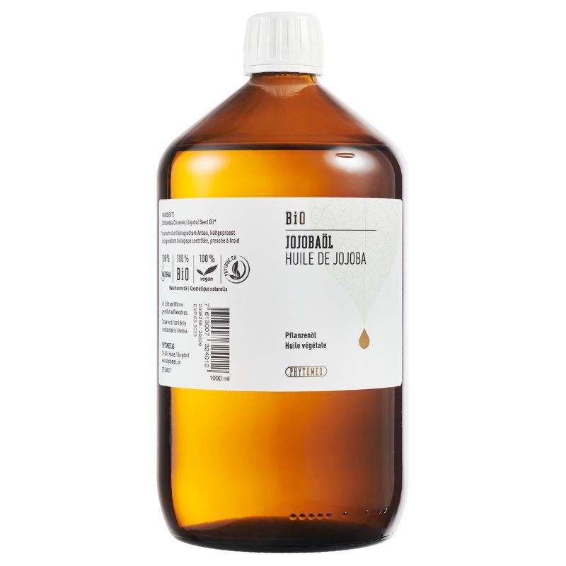 PHYTOMED Jojobaöl<br>1000 ml, Öl, Bio