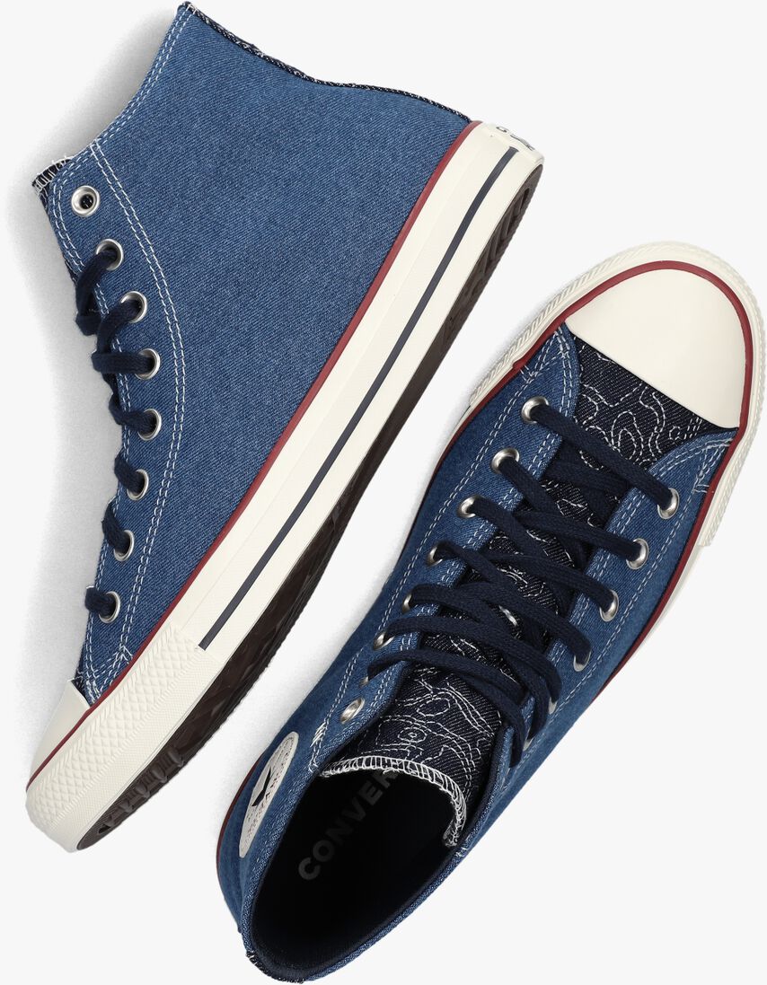 CONVERSE blauwe converse hoge sneaker chuck taylor all star hi
