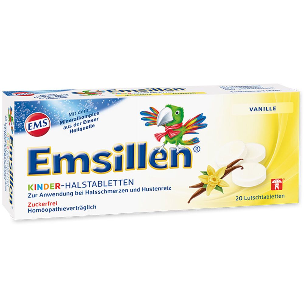 Emsillen® Kinder - Halstabletten Vanille