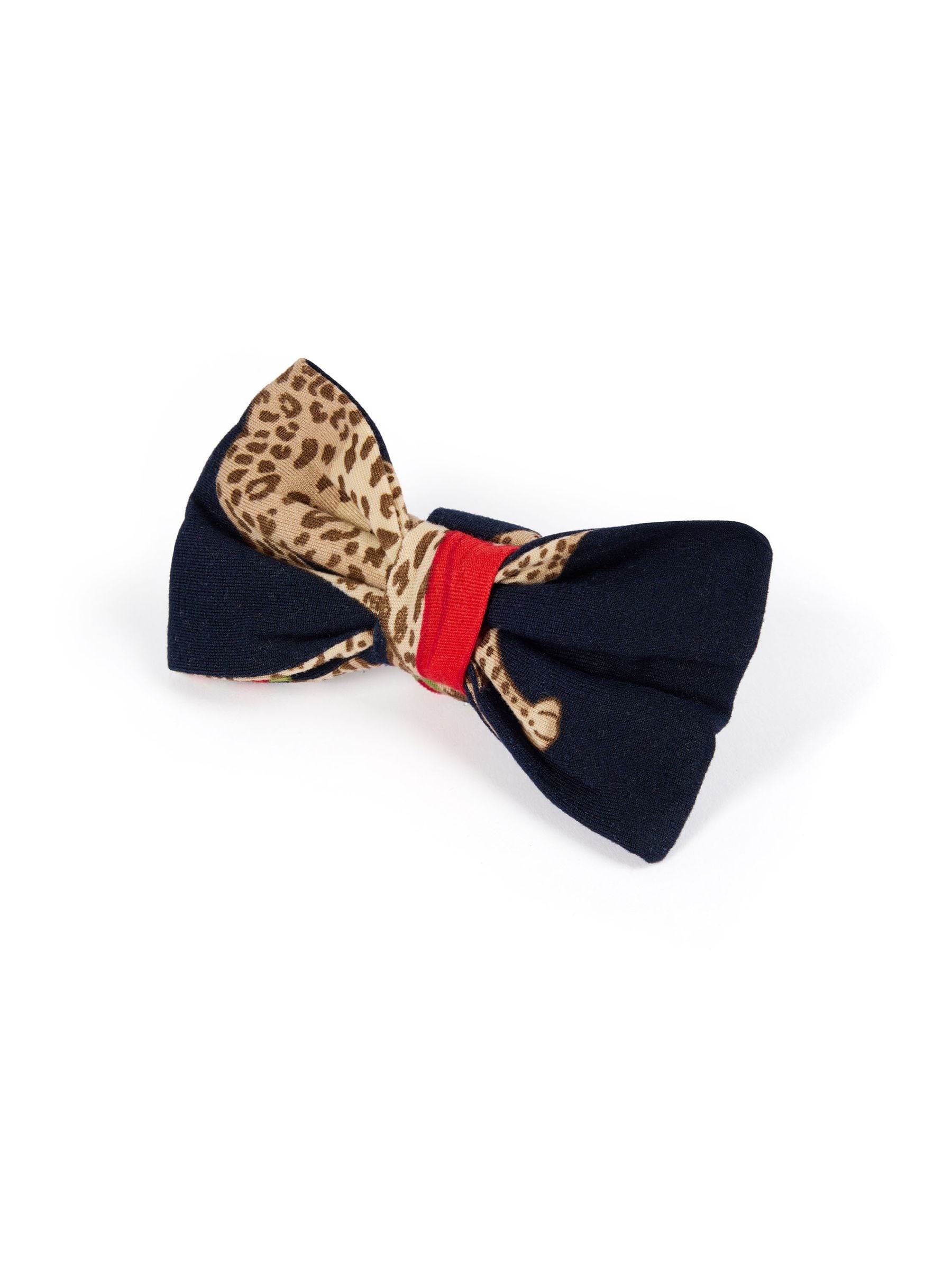 Chelsea Peers Pets Christmas Leopard Print Bow Tie