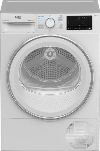 Beko B5T68243W2 Warmtepompdroger - A+++ - 8 kg - Inox - 15 Programma's