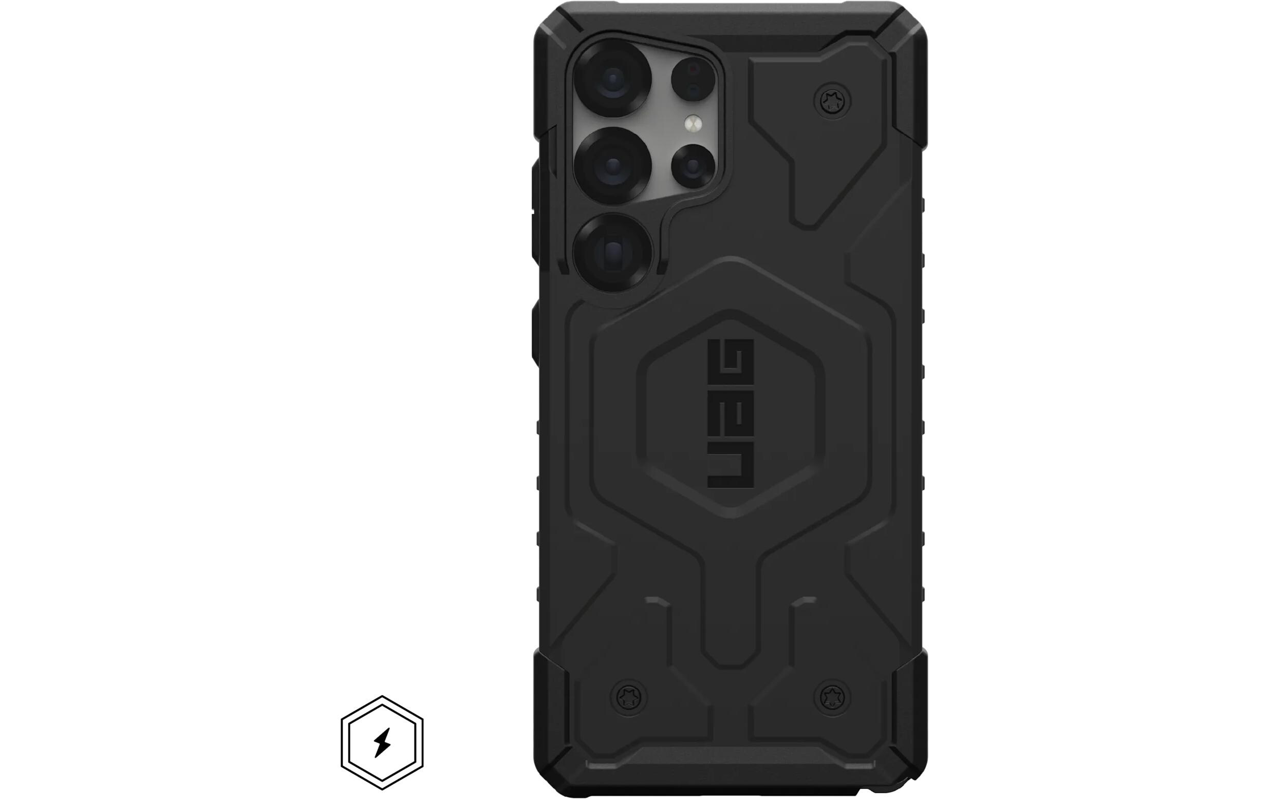 Back Cover Pathfinder Galaxy S25 Ultra SchwarzMagnetische Schutzhülle für das Samsung