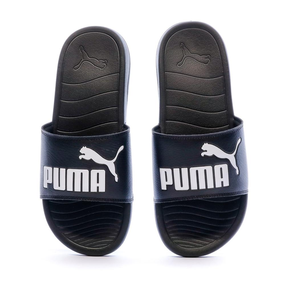 Puma Claquettes noires homme Puma Popcat 20