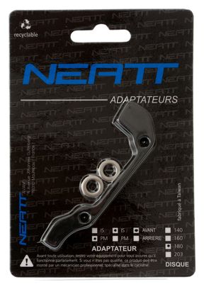 NEATT Adaptateur Frein avant 180 mm IS/PM