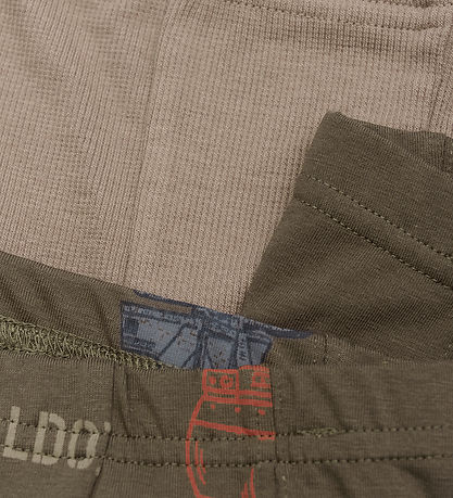 Minymo Boxershorts - 3-pak - Canteen m. Arbejdsbiler