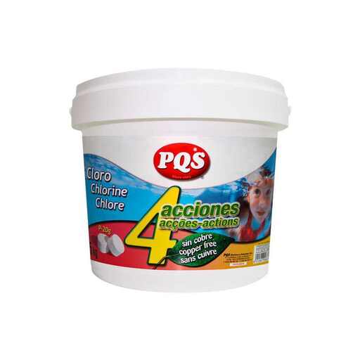 Mugar Pqs 4 Acciones Sin Sulfato De Cobre P-20 G 5 Kilos
