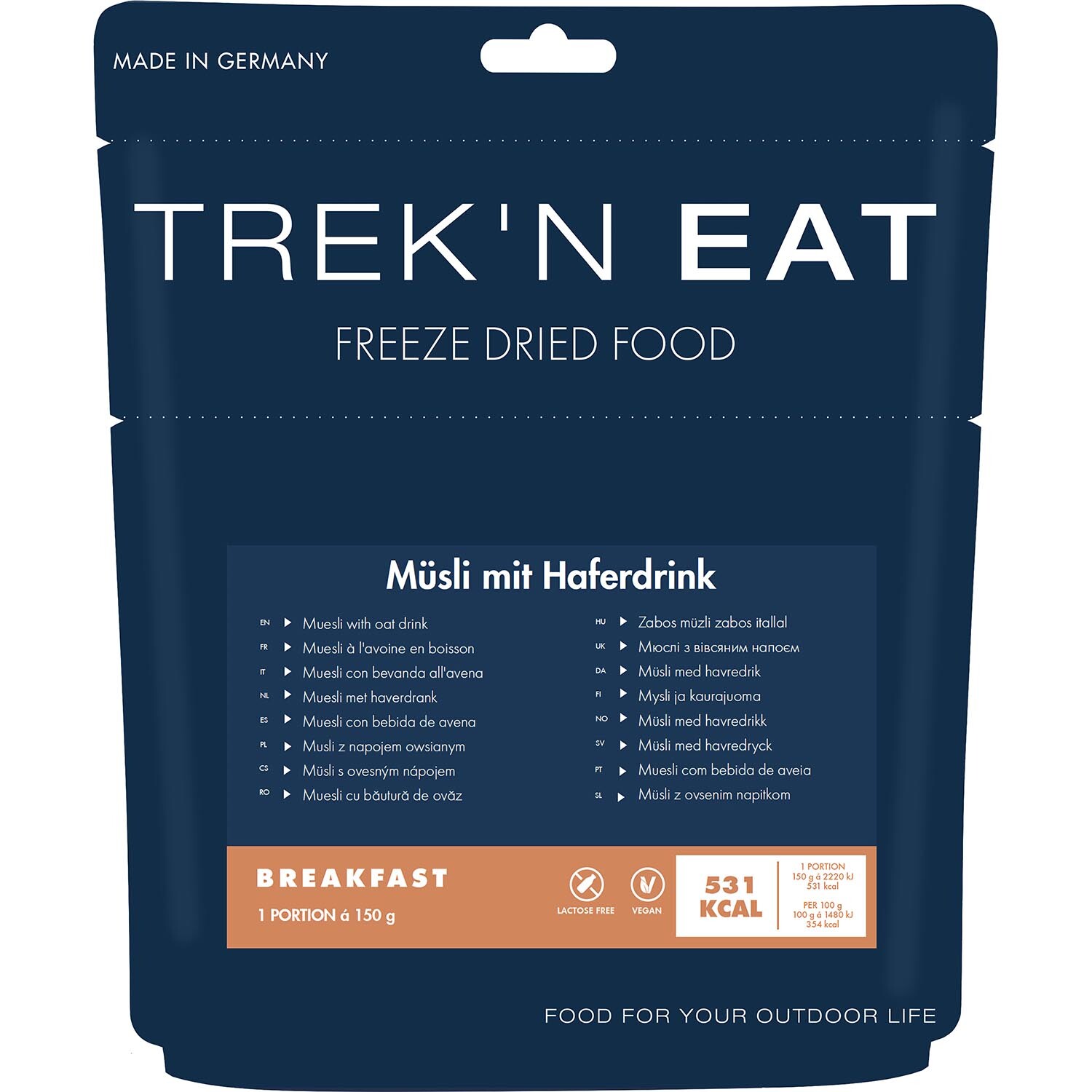 Trek N Eat Muesli With Oat Milk