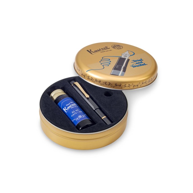 Kaweco Kolbenfüllhalter AL Sport Starter Set