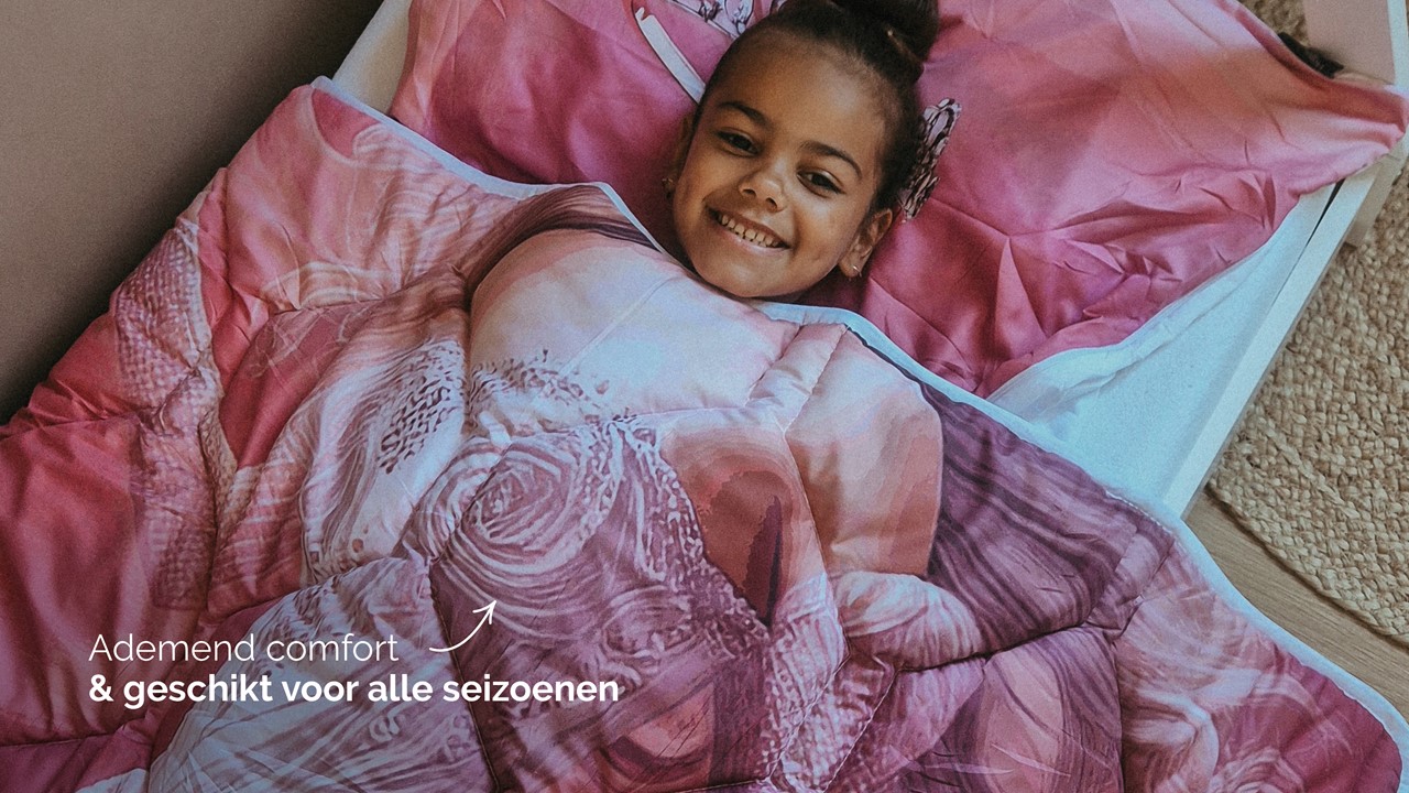 HappyBed (Kids) Princes - dekbed zonder overtrek