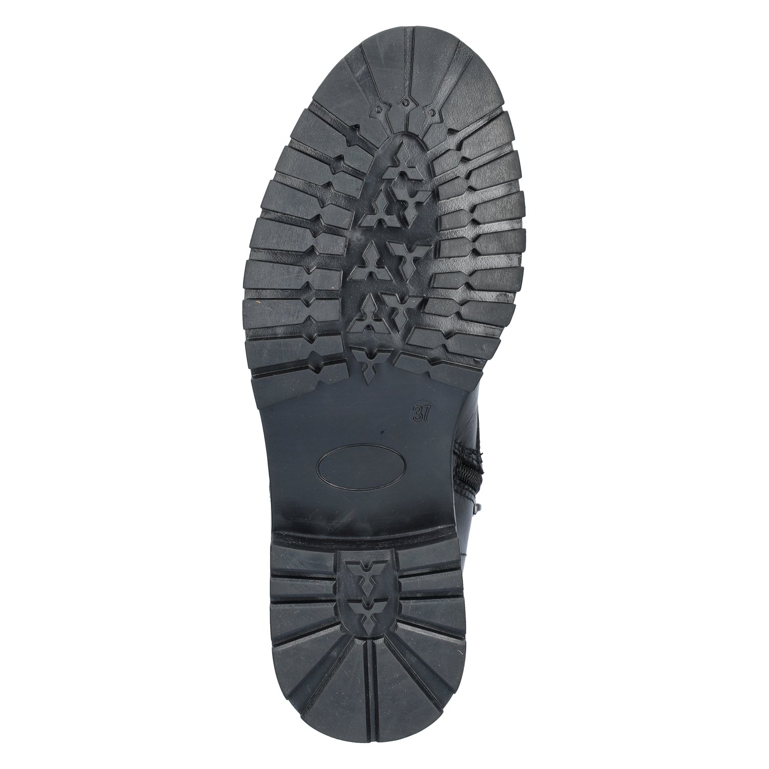 dames veterboot Nelson Zwart